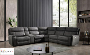 סלון דגם 100 אפור כהה מודרני רהיטים MODERNE